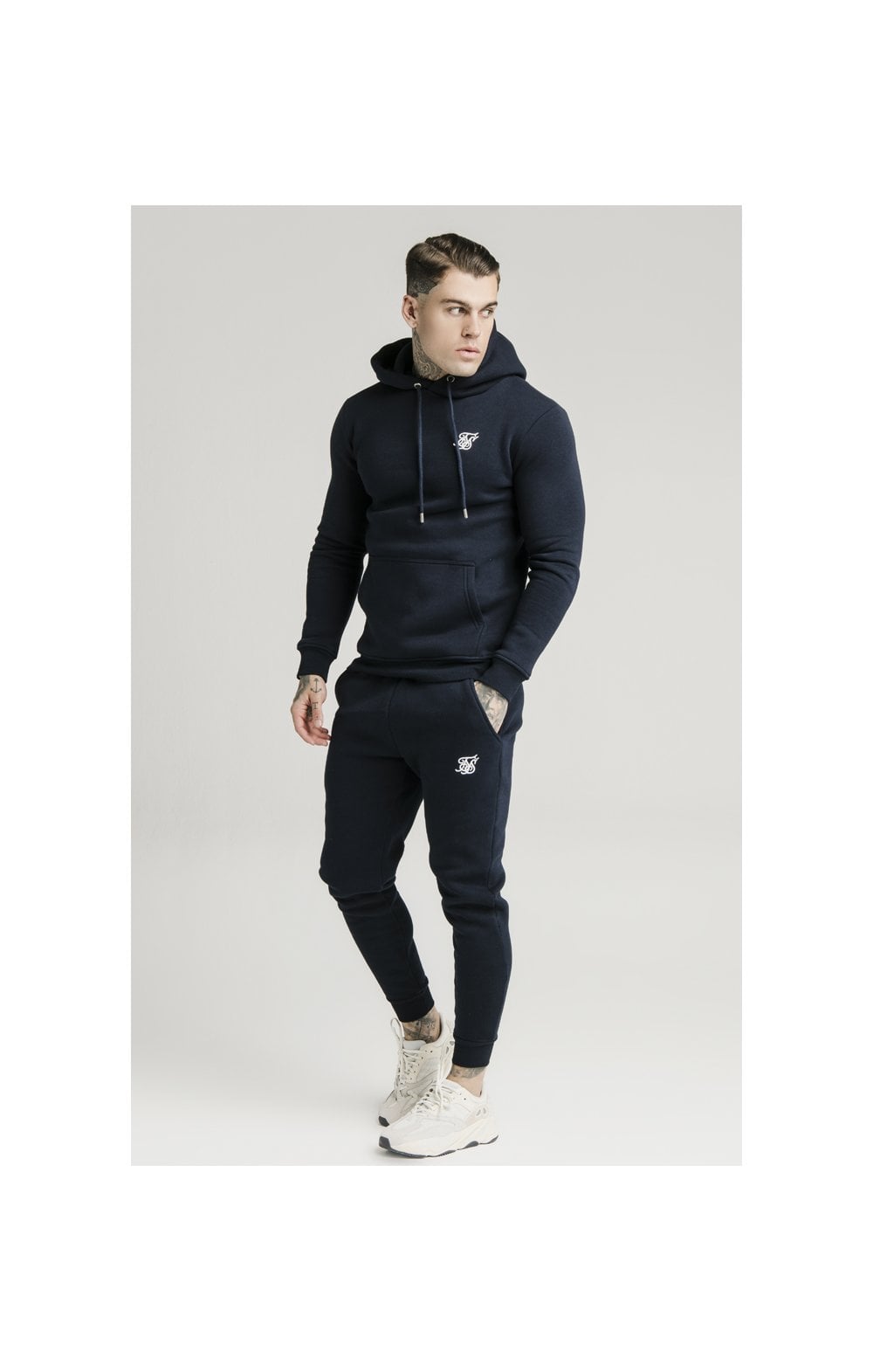 Navy Muscle Fit Jogger (1)