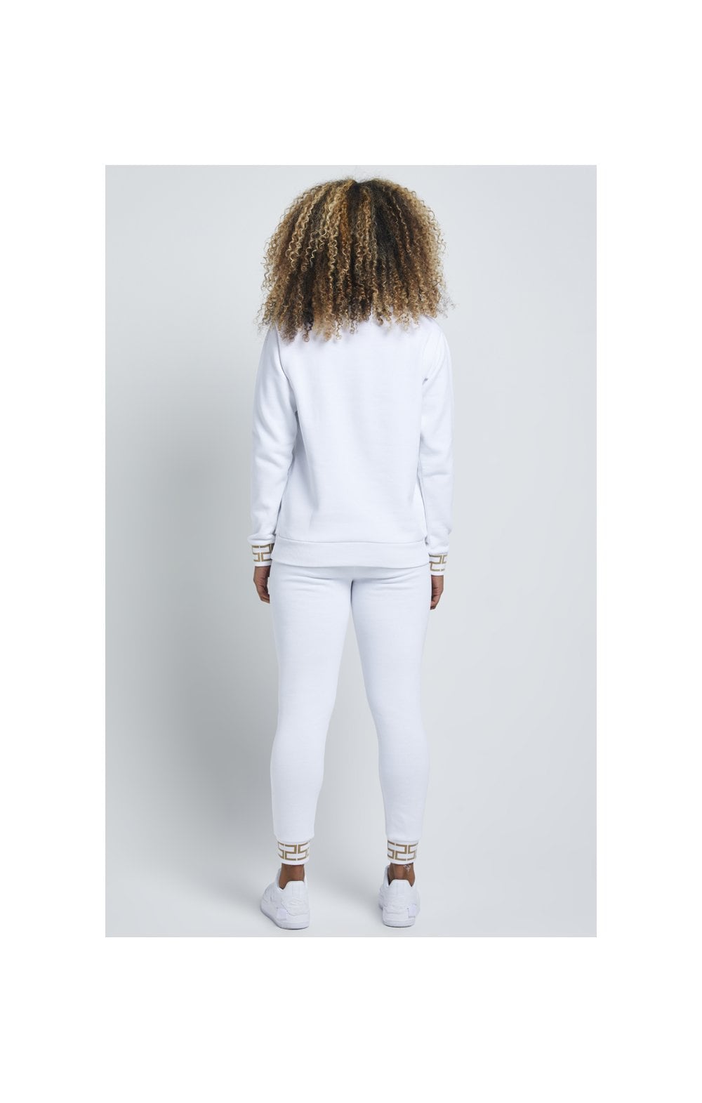 Luxuriöse SikSilk Sweater - Weiß (5)