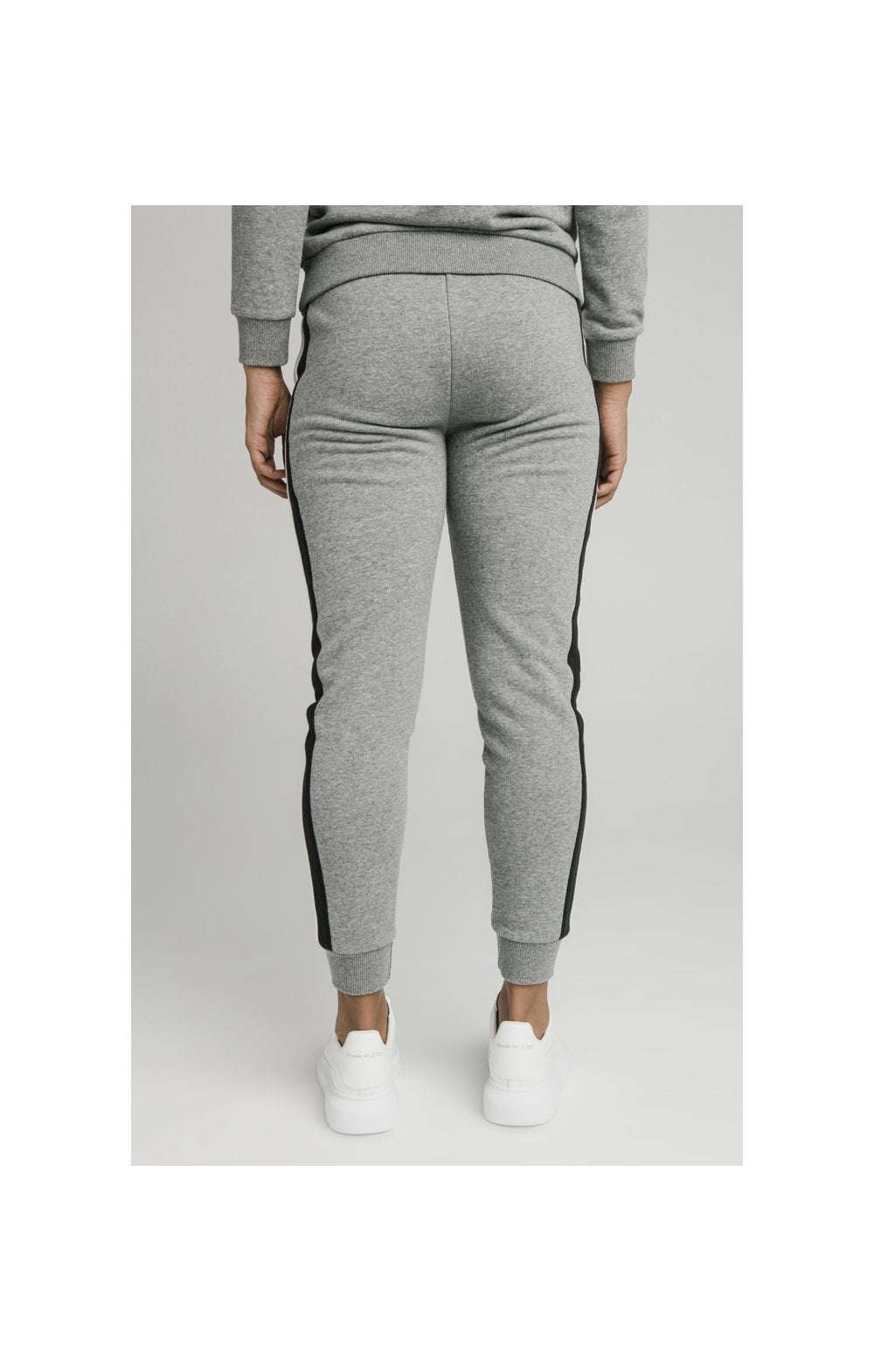 SikSilk Luxe Track Pants - Grey Marl (4)