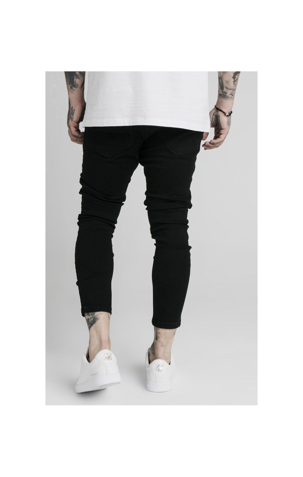 SikSilk Ultra Drop Crotch Jeans - Black (5)