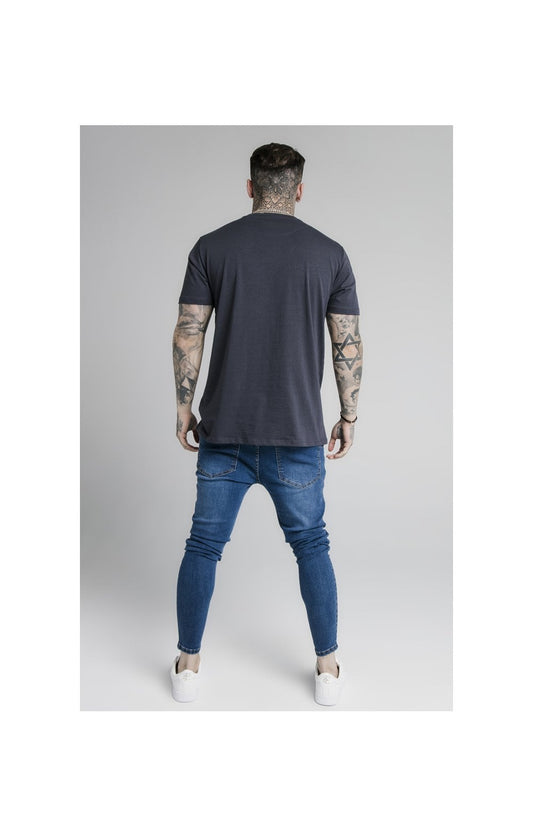 Navy Essential Muscle Fit T-Shirt