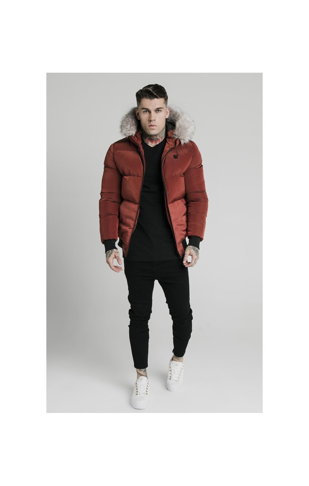 SikSilk Rip Stop Distance Jacket - Red (4)