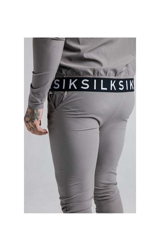 SikSilk Agility Poly Ripstop Track Pants - Grey