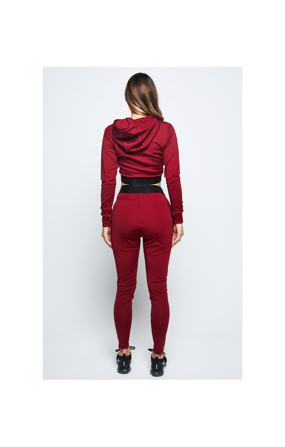 SikSilk Gym Track Top - Red (5)