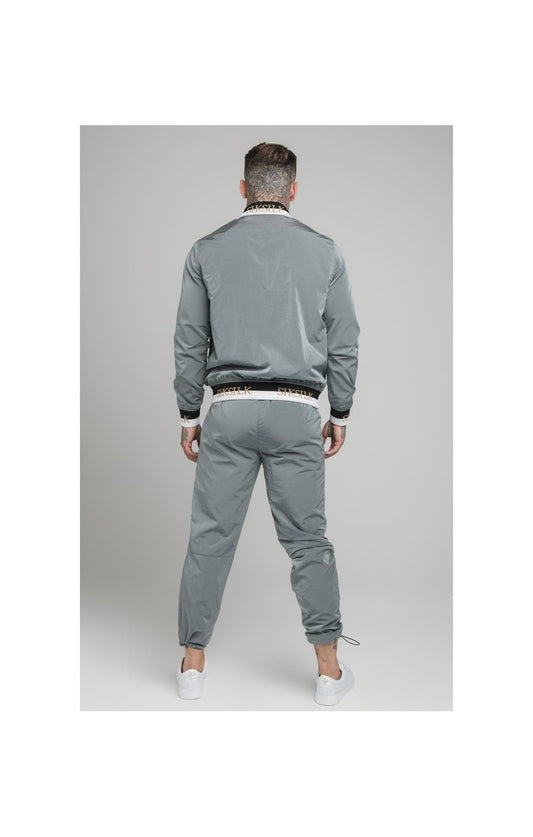 SikSilk Crushed Nylon Pants - Grey