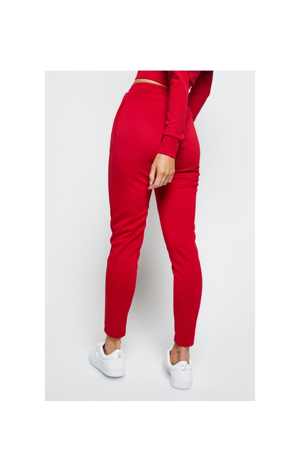 SikSilk Duality Track Pants - Red (1)