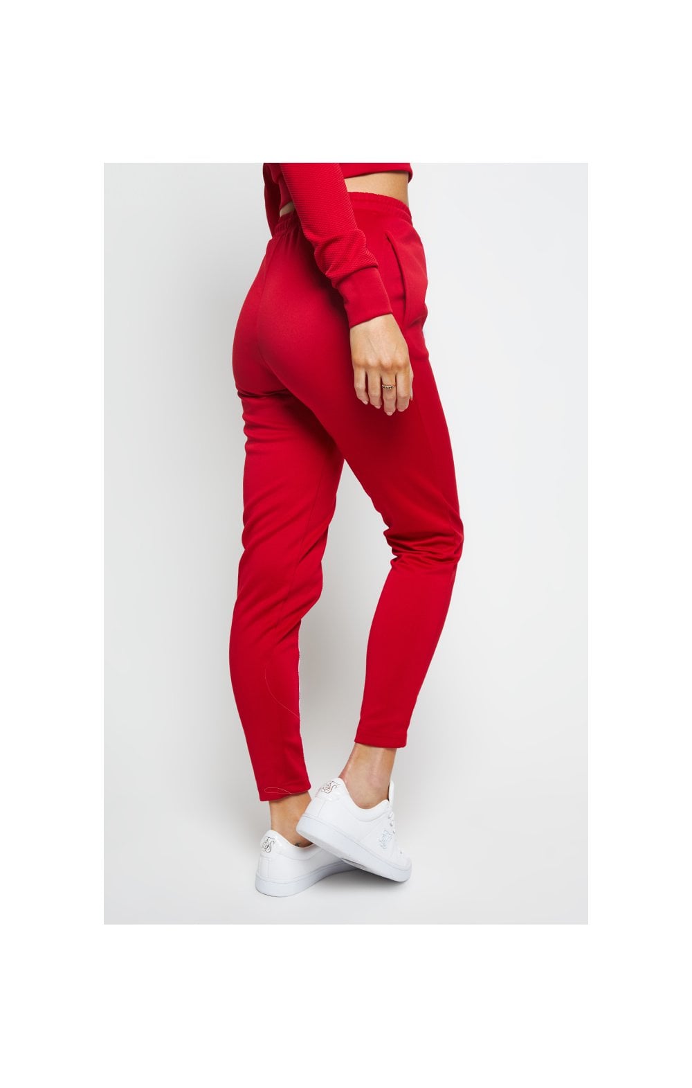 SikSilk Duality Track Pants - Red (2)