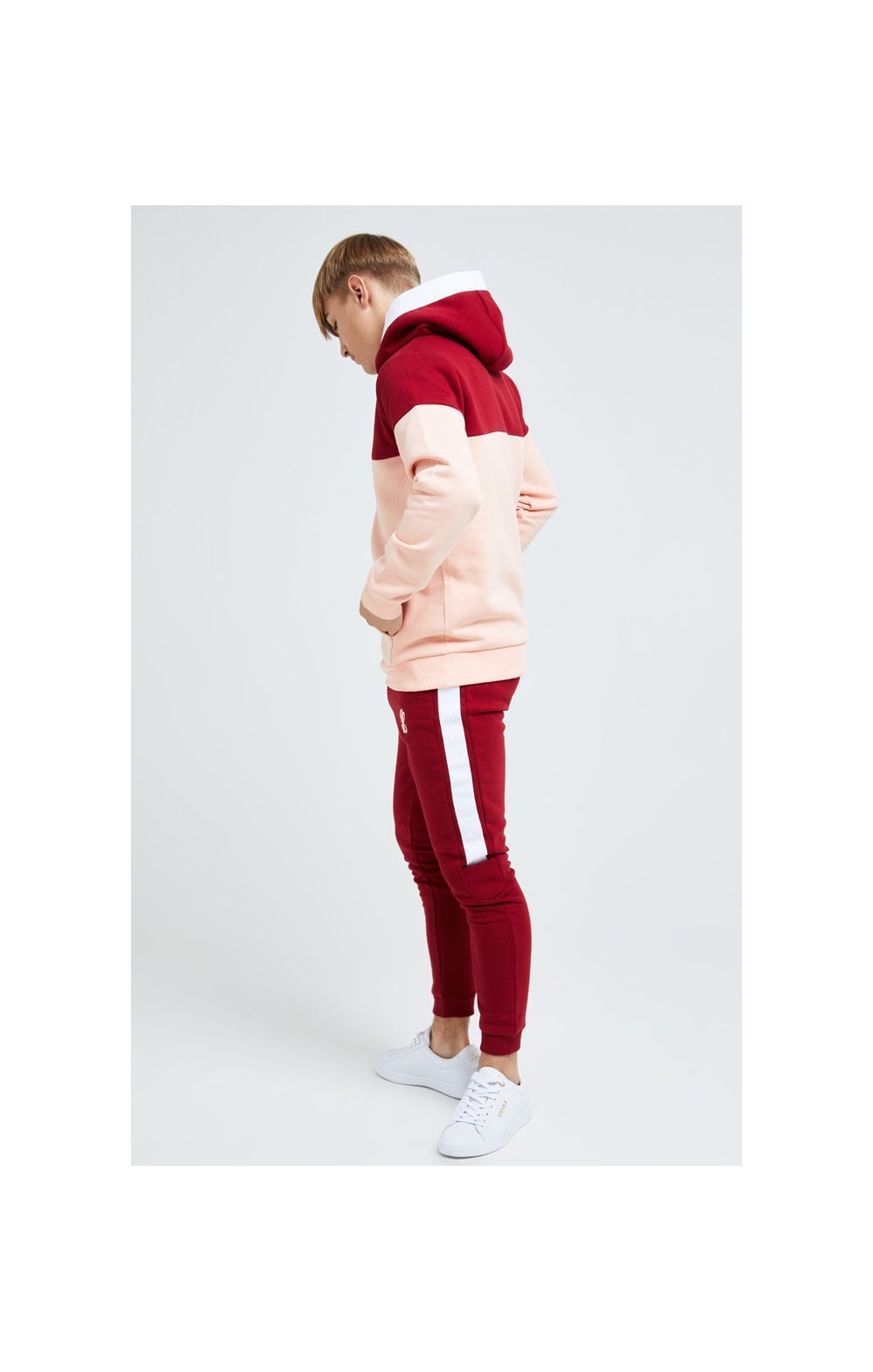 Illusive London Divergence Overhead Hoodie - Red &amp; Pink (4)