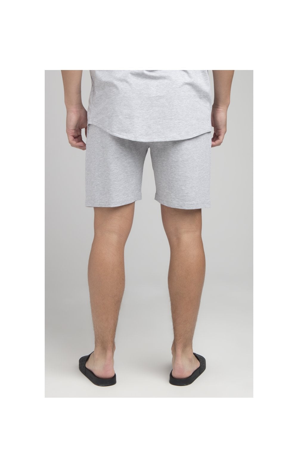 Boys Illusive Grey Marl T-Shirt And Short Twin Set (5)