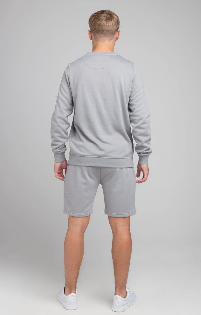 Boys Illusive Grey Crew Sweatshirt (4)