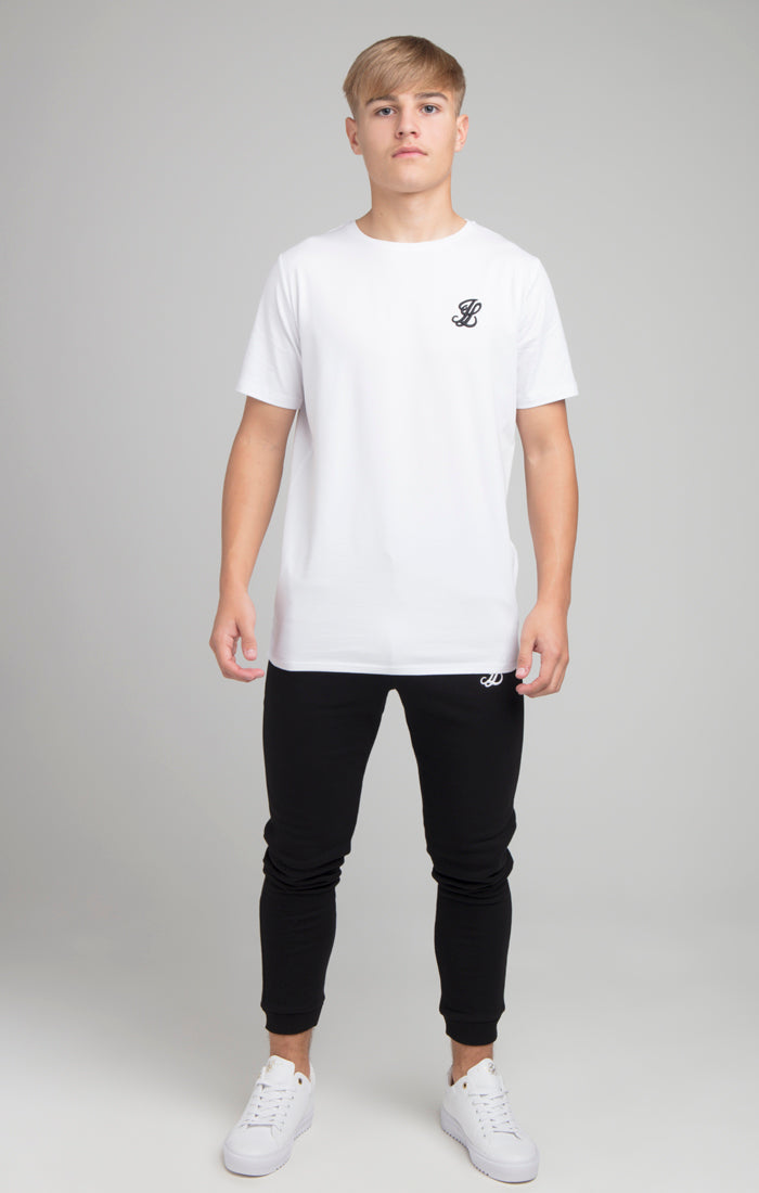 Boys Illusive White Essentials Short Sleeve T-Shirt (3)
