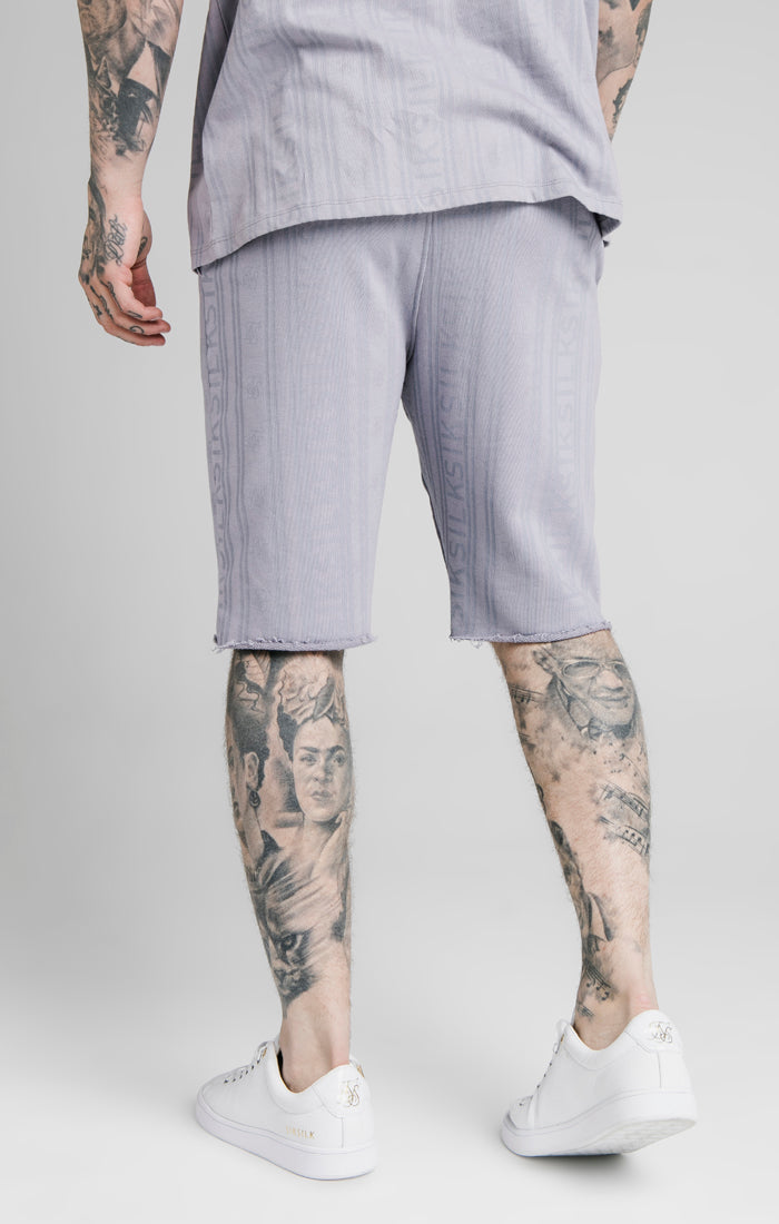 SikSilk Pastel Gym Shorts - Grey (1)