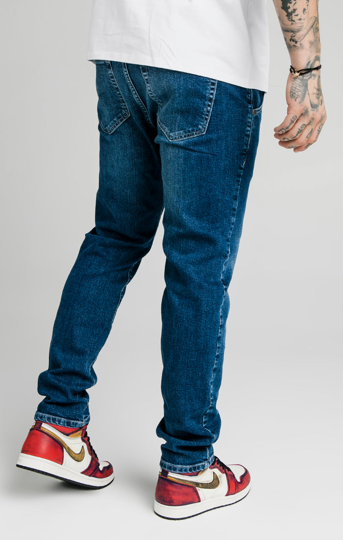 Blue Recycled Straight Cut Jean (3)
