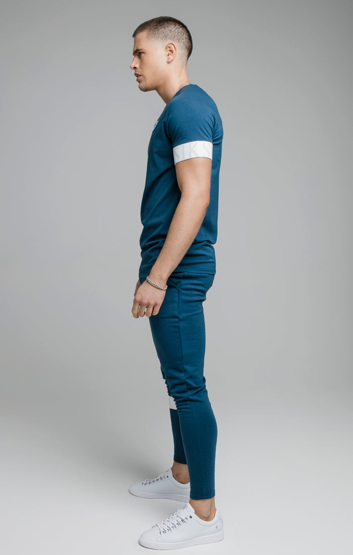 Navy Dynamic Elastic Cuff T-Shirt (3)