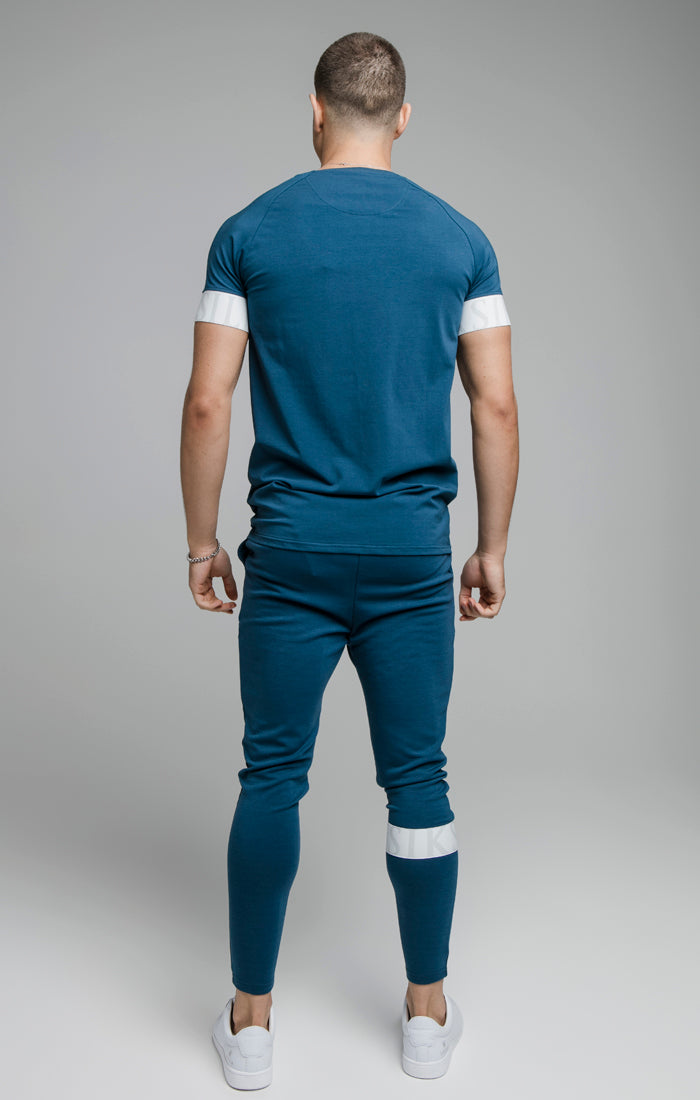 Navy Dynamic Elastic Cuff T-Shirt (4)