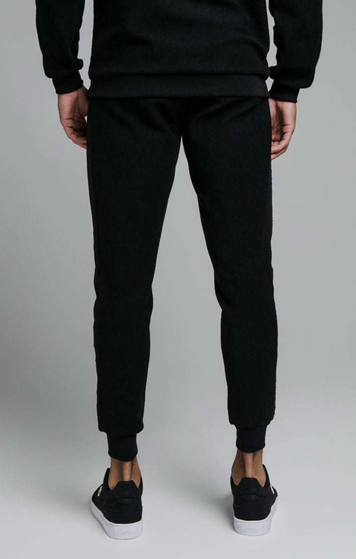Black Embroidered Jogger (2)