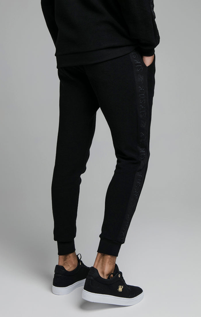 Black Embroidered Jogger (1)