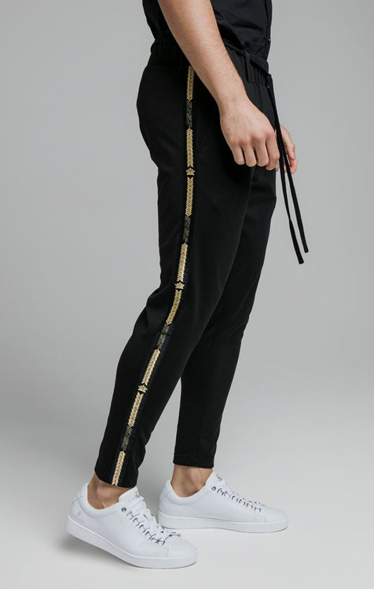 Black Fitted Smart Pant