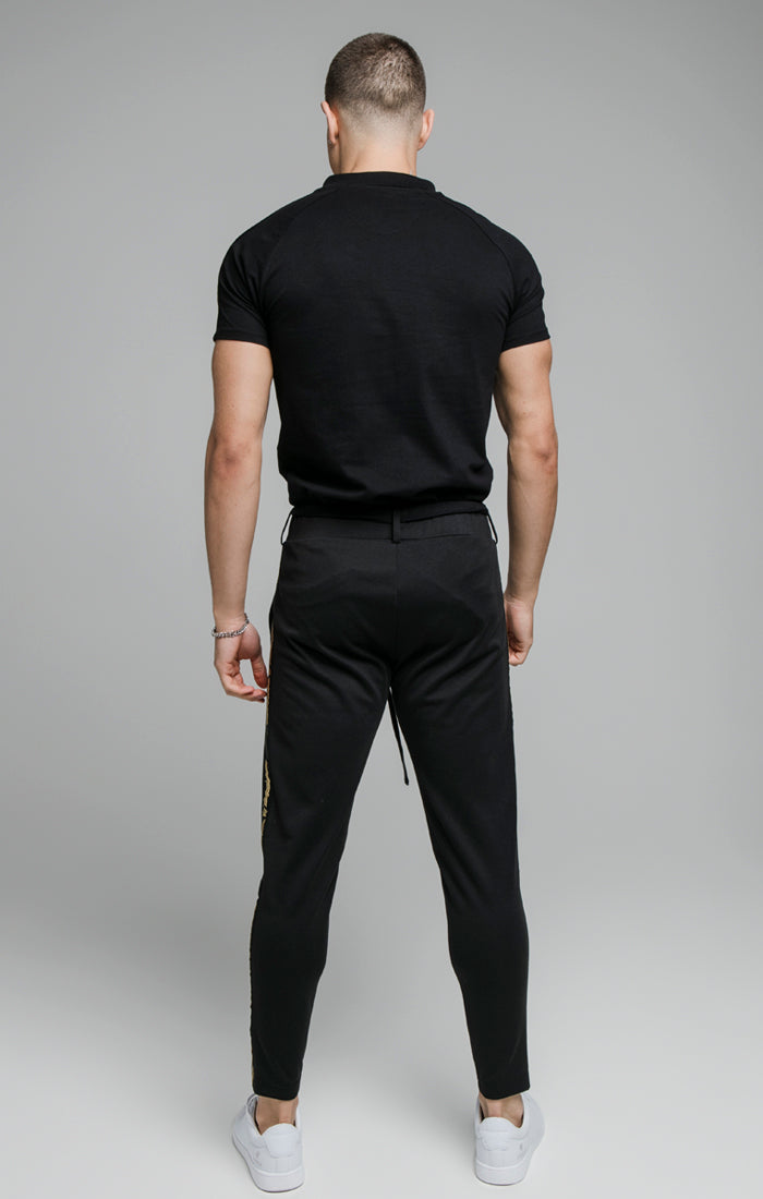Black Taped Polo Shirt (3)