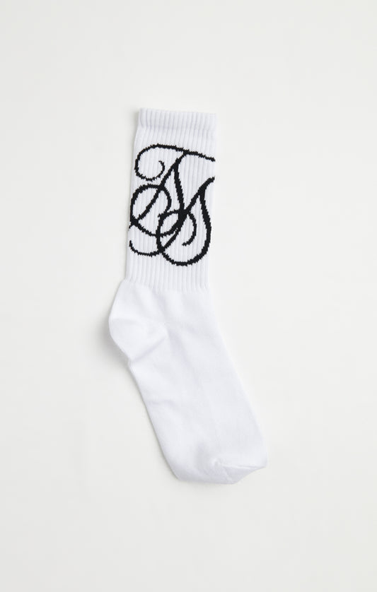 SikSilk Socks (Pack Of 5) - White