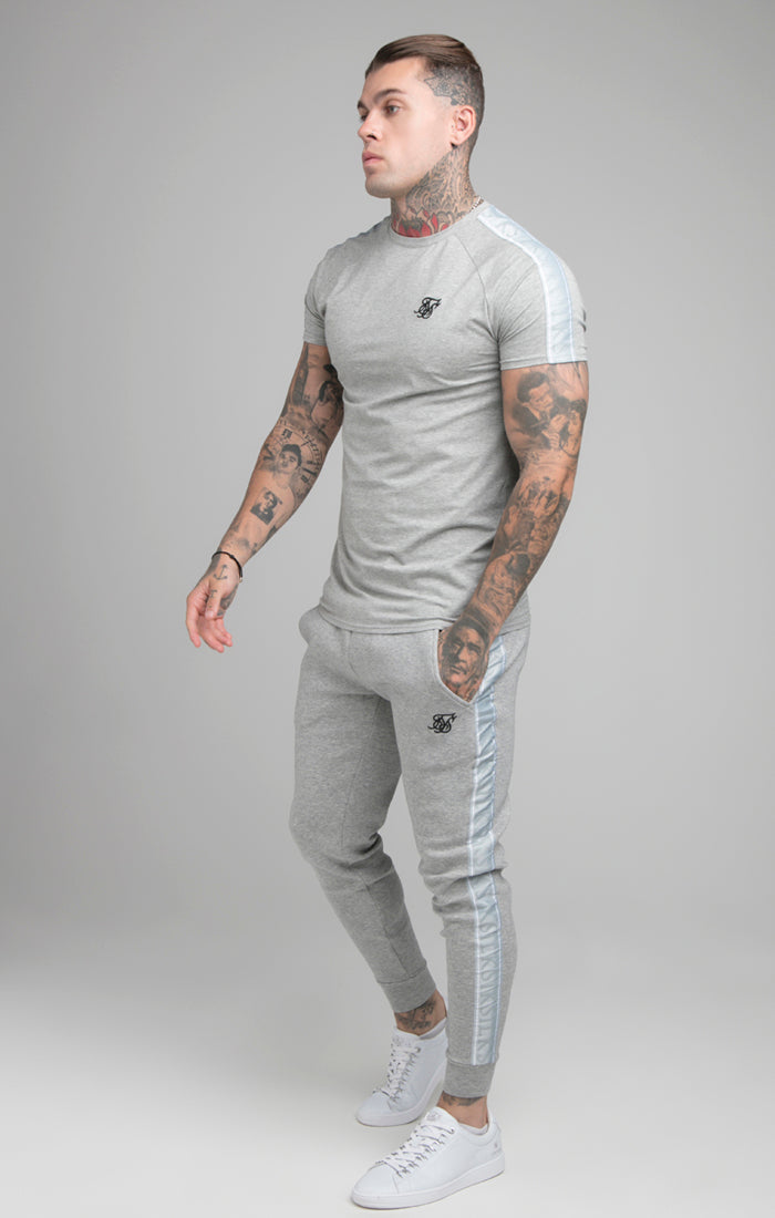 Grey Tape Fitted Jogger (3)