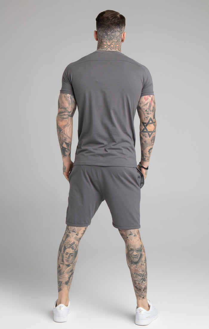 Grey T-Shirt And Short Twin Set (4)