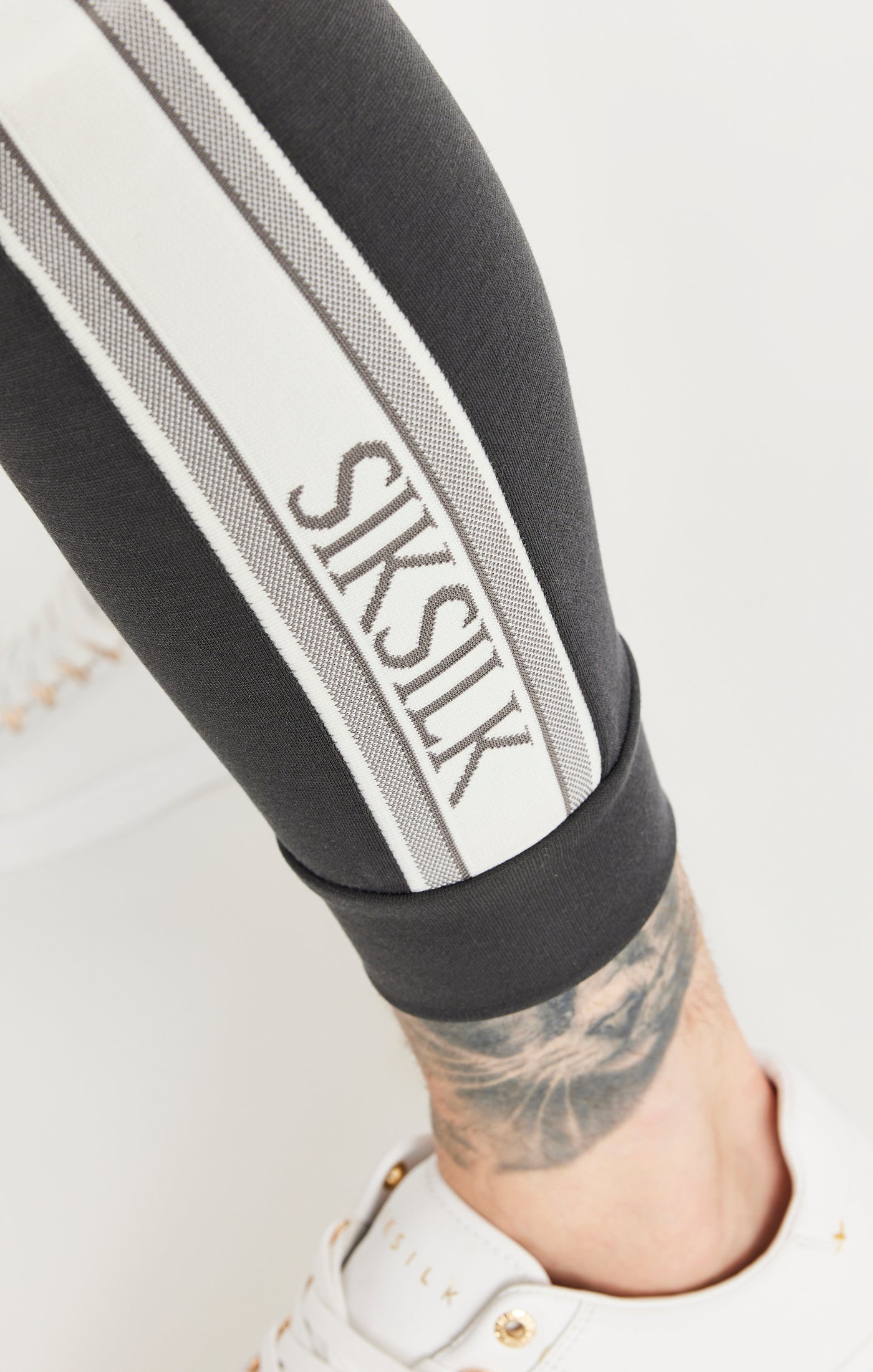 SikSilk Elevate Tape Pants - Grey (4)