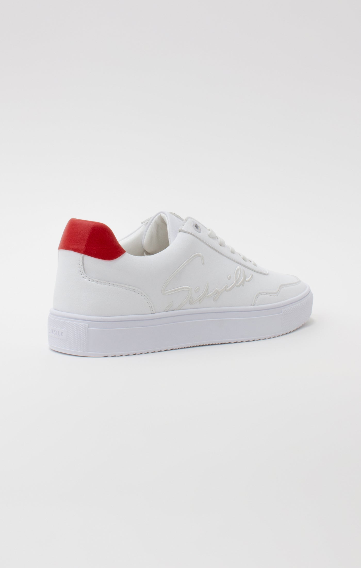 White Low-Top Trainer (2)