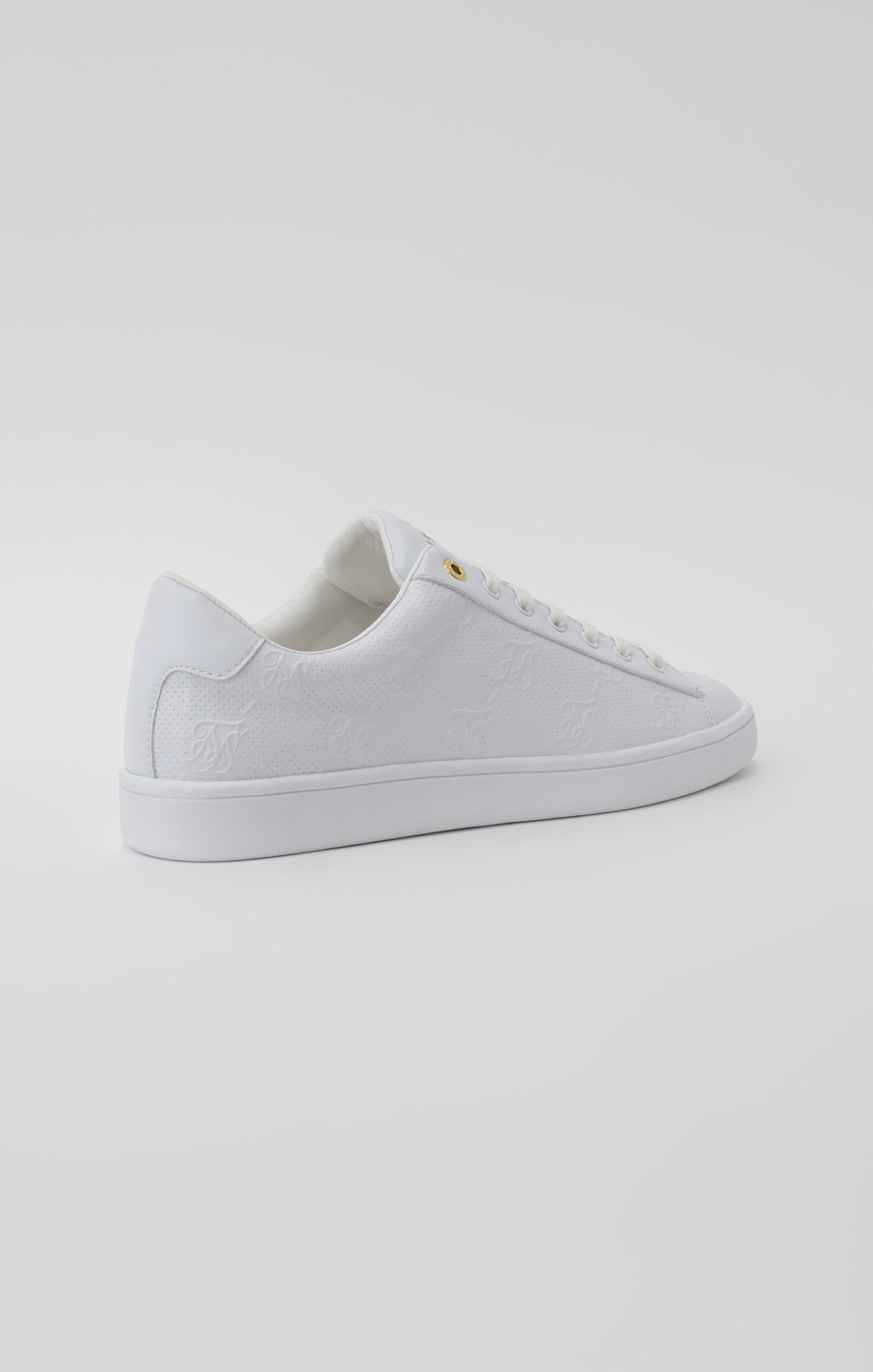 SikSilk Sneaker &#39;Elite&#39; mit Monogramm – Weiß (2)