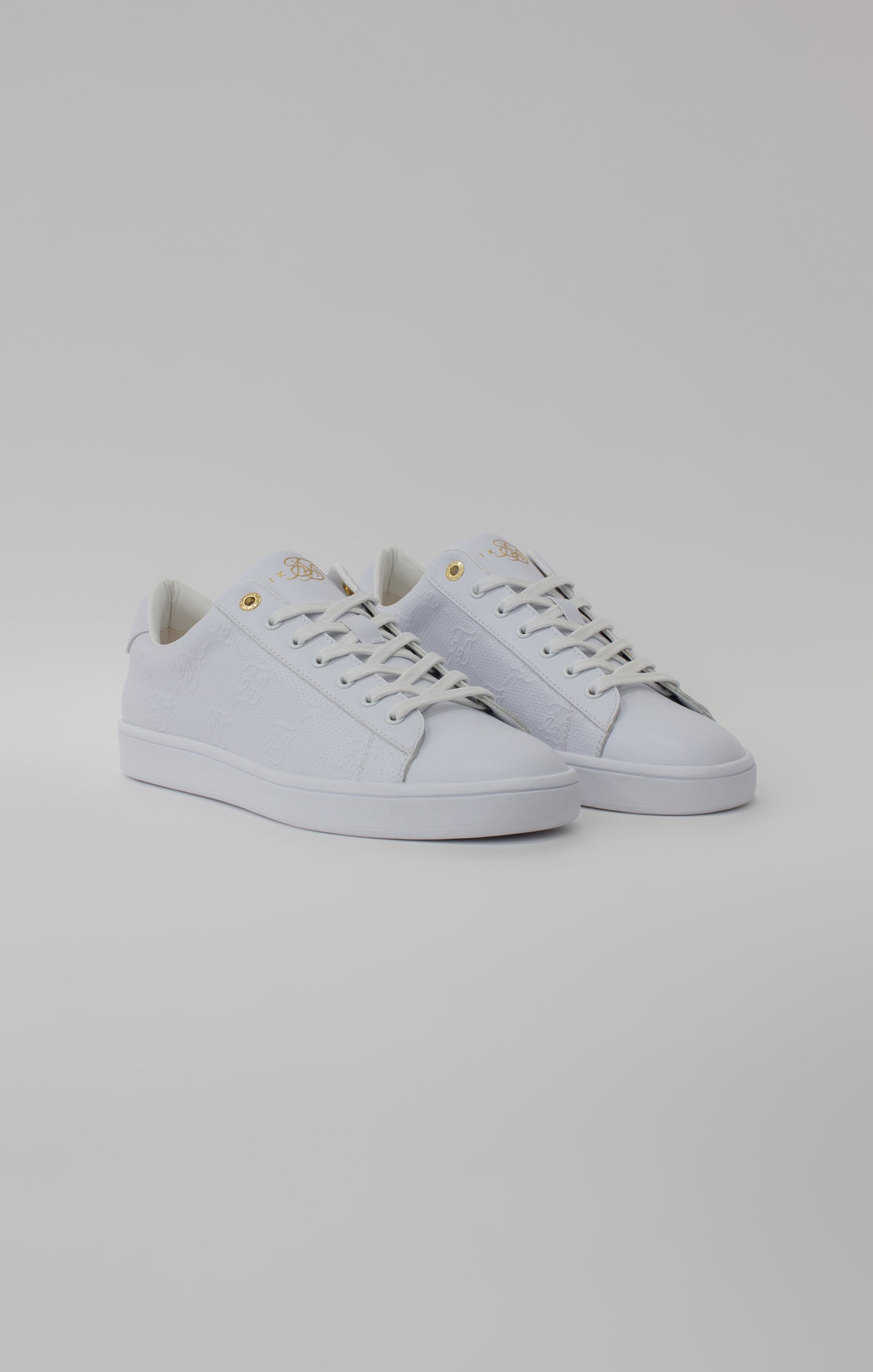 SikSilk Sneaker &#39;Elite&#39; mit Monogramm – Weiß (3)