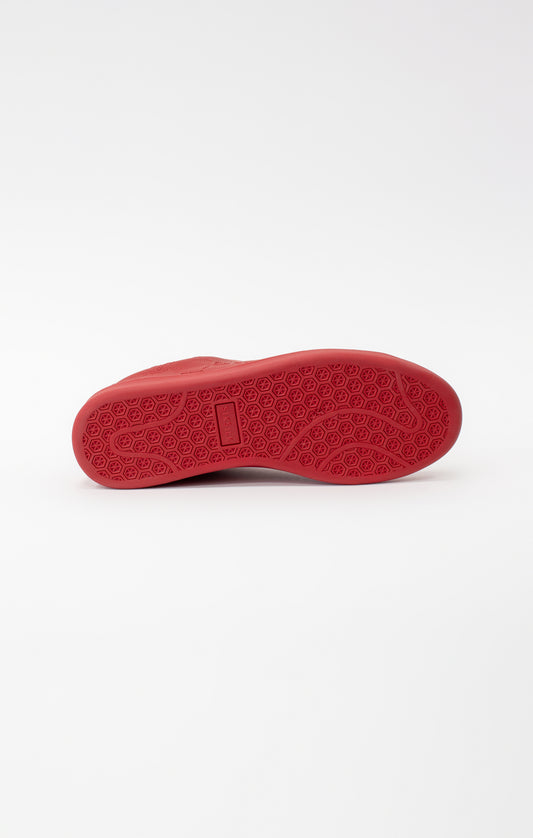 SikSilk Sneaker 'Elite' mit Monogramm – Rot