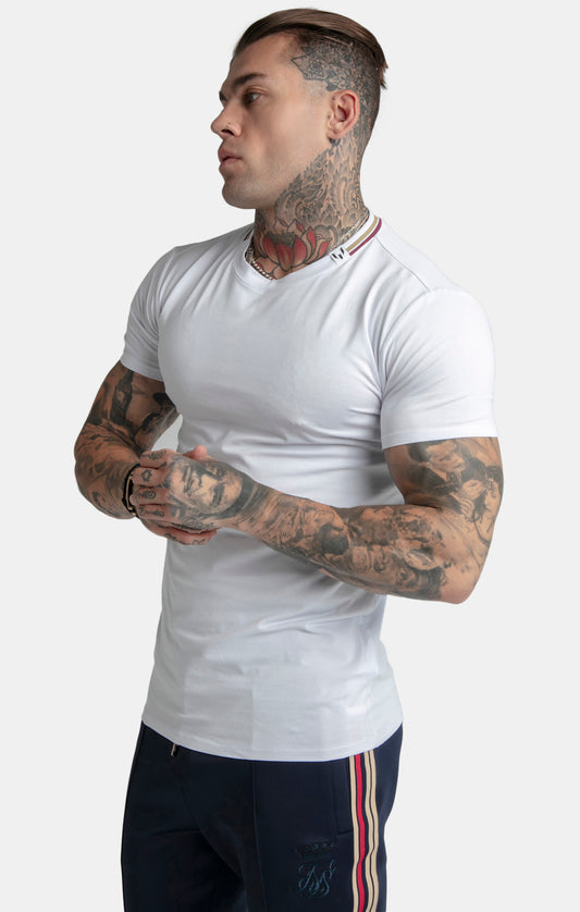 Messi X SikSilk Gym-T-Shirt - Weiß