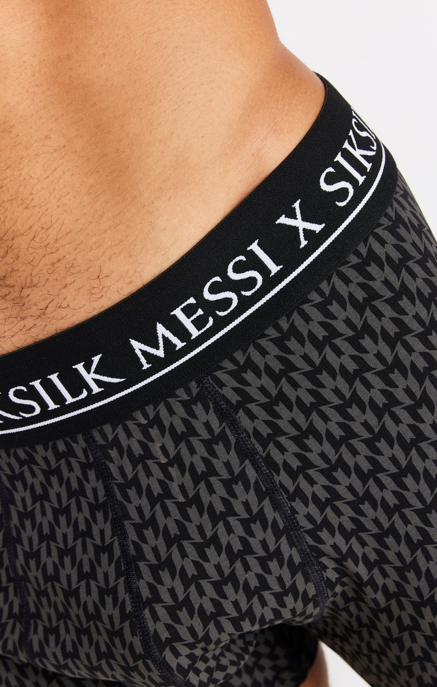 Messi x SikSilk AOP-Boxer 3er-Pack - Schwarz Weiß &amp; Grau meliert (7)