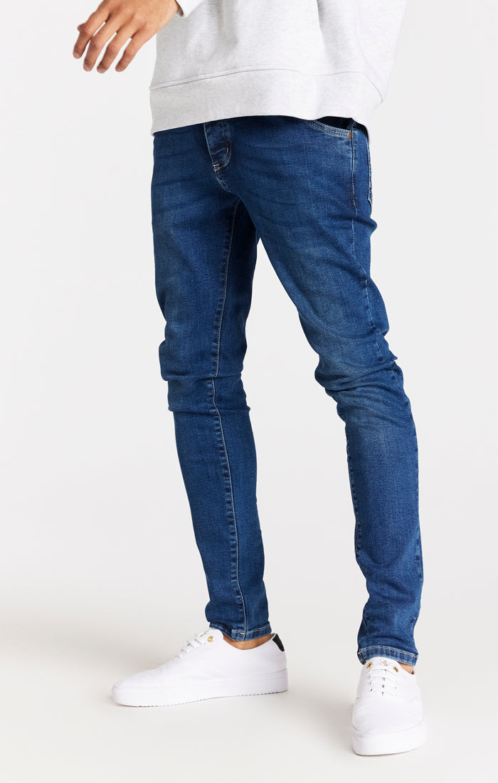 Blaue Slim Fit Jeans