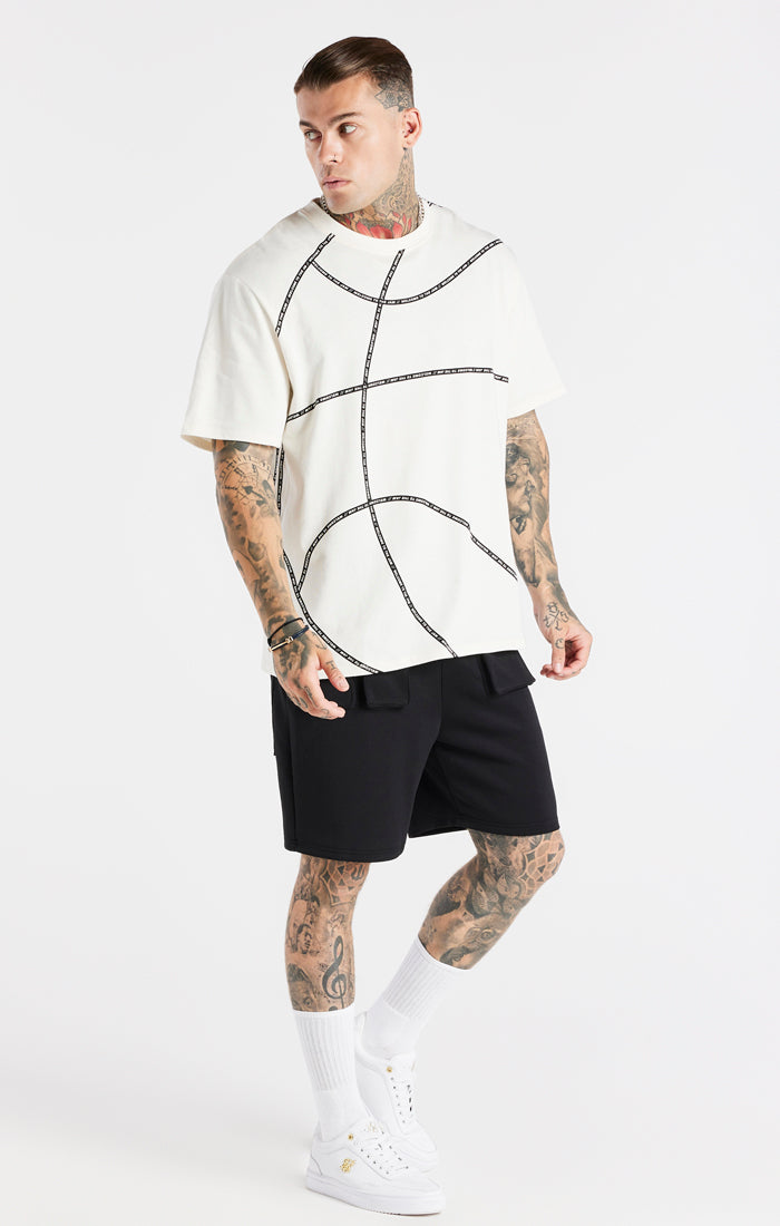 Ecru Space Jam x SikSilk Basketball T-Shirt (5)