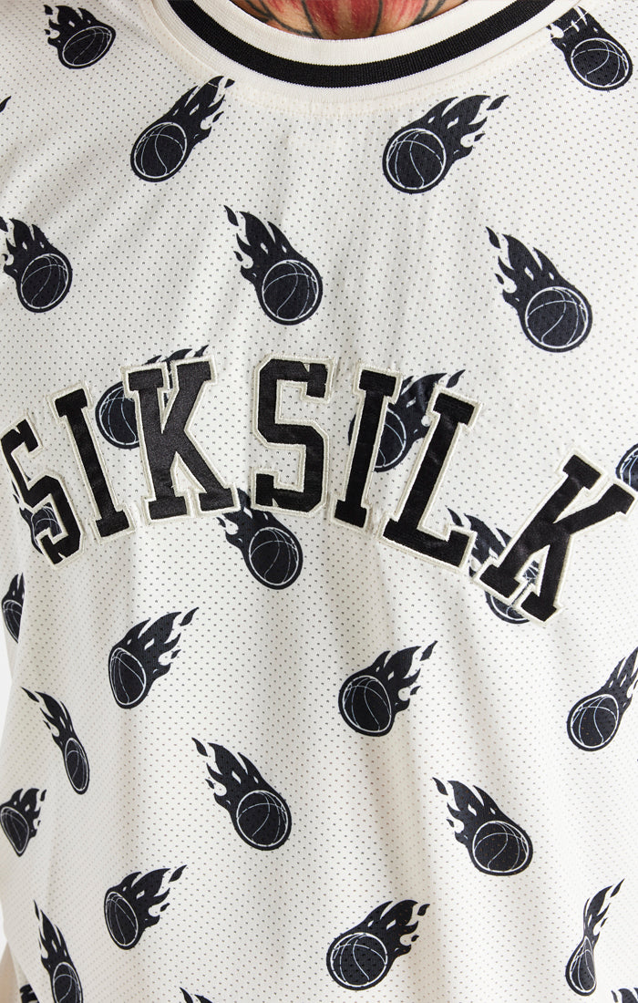 Ecru Space Jam x SikSilk Basketball Vest (1)