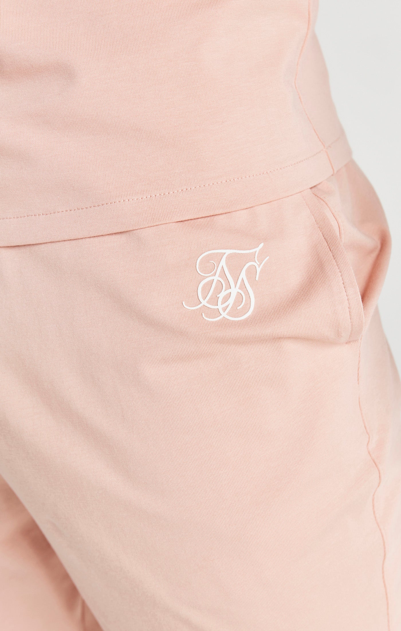 SikSilk T-Shirt &amp; Shorts Twinset – Rosa (5)
