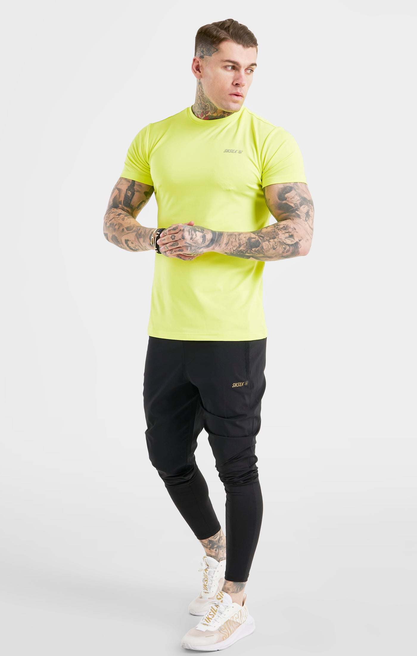 Yellow Sport Poly T-Shirt (2)
