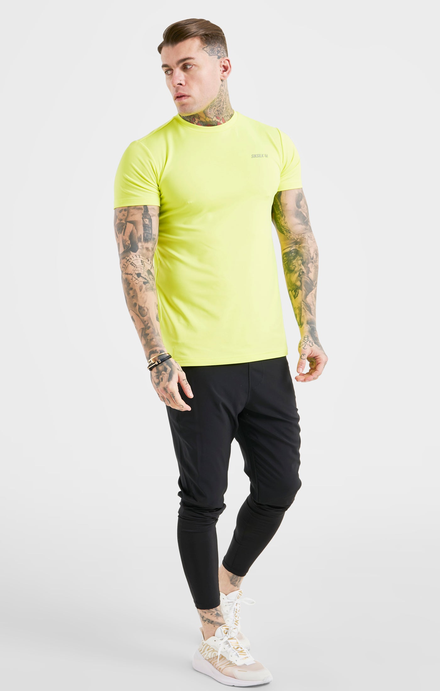 Yellow Sport Poly T-Shirt (3)