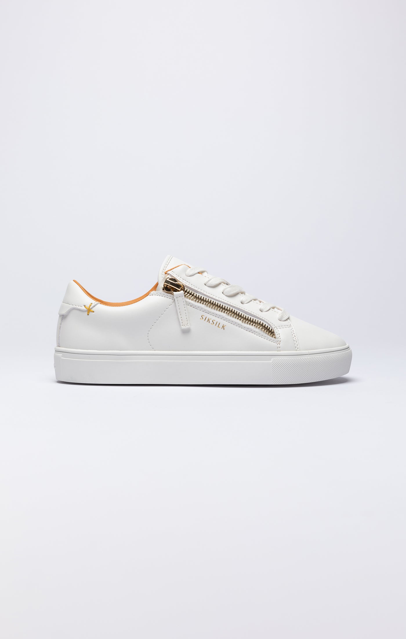 SikSilk Kirkie Sneaker- Weiß, Weiß &amp; Gold