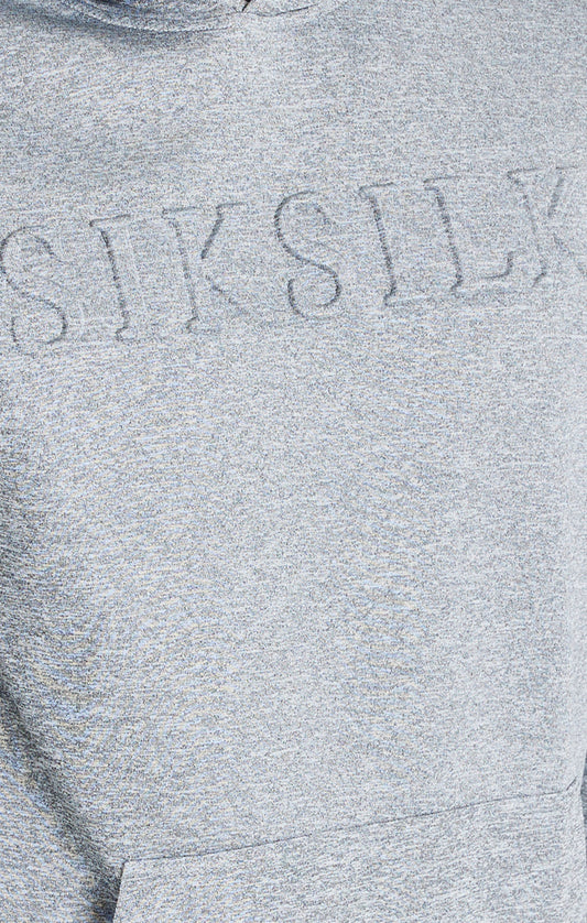 SikSilk Foundation Oversized-Kapuzenpullover - Grau