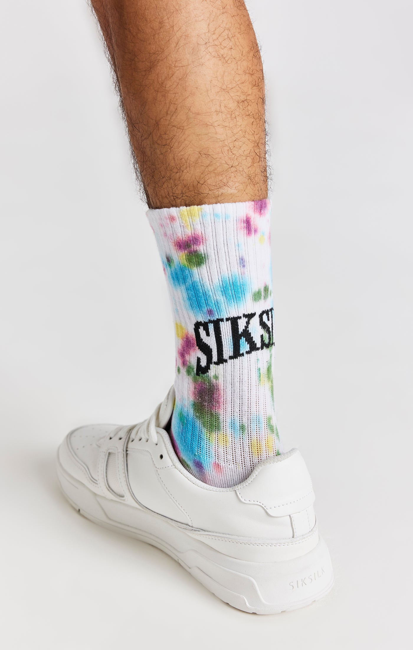 SikSilk Paint Slatter Socks (3 Pack) - White (4)