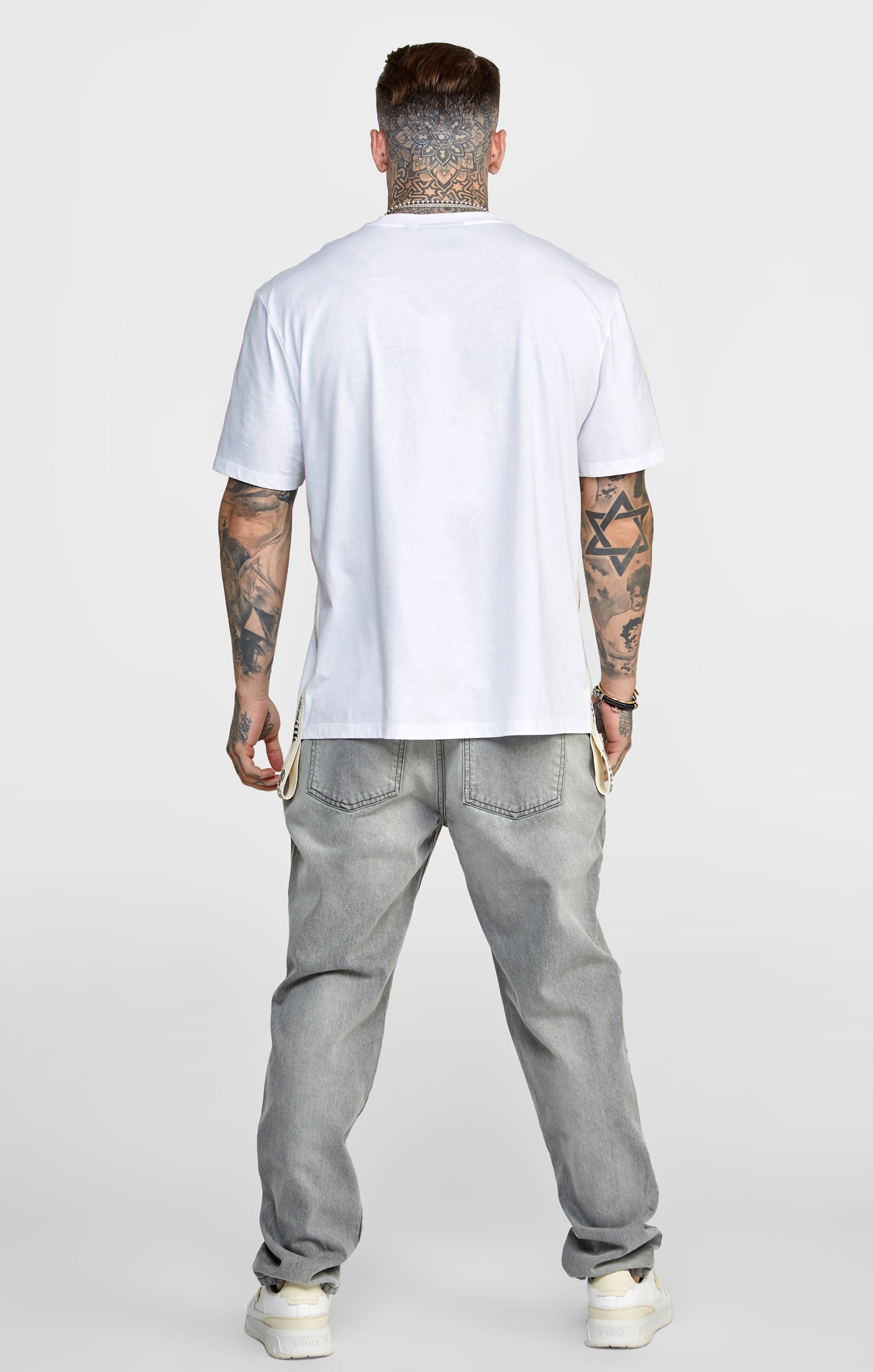 Grey Relaxed Fit Cargo Short (4)