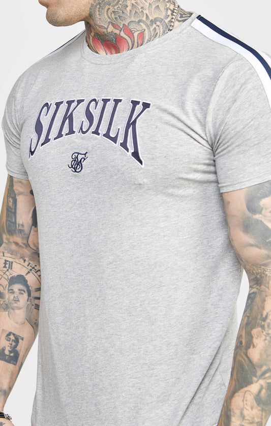 Grey Collegiate Muscle Fit T-Shirt