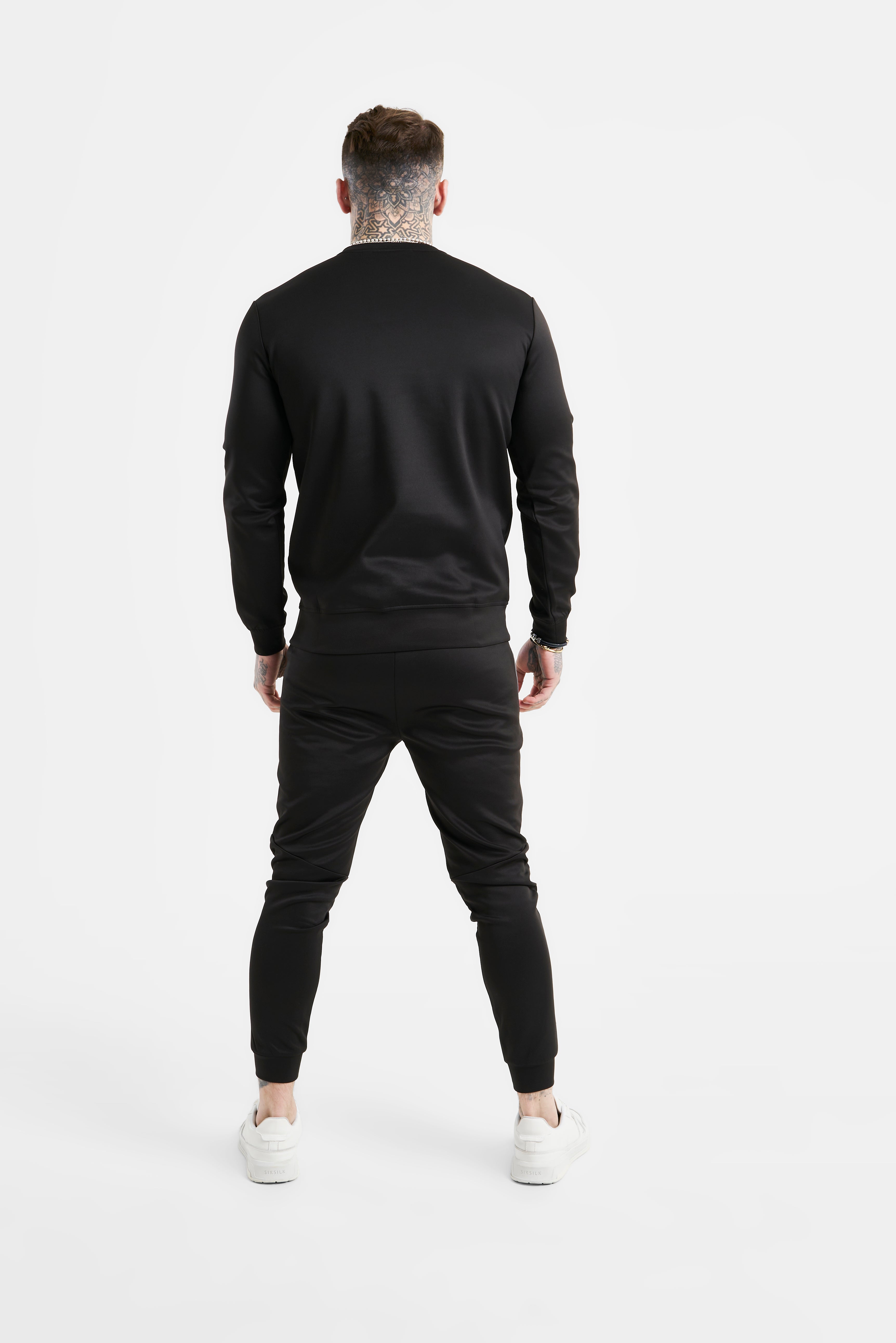 Black Panelled Sweatshirt (4)