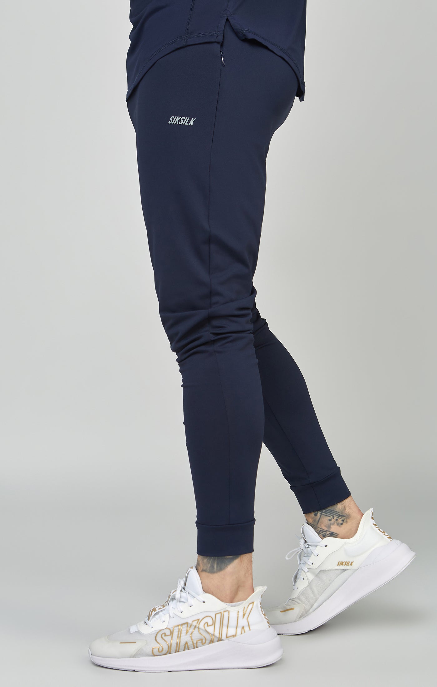 Navy Sports Muscle Fit Track Pant (1)