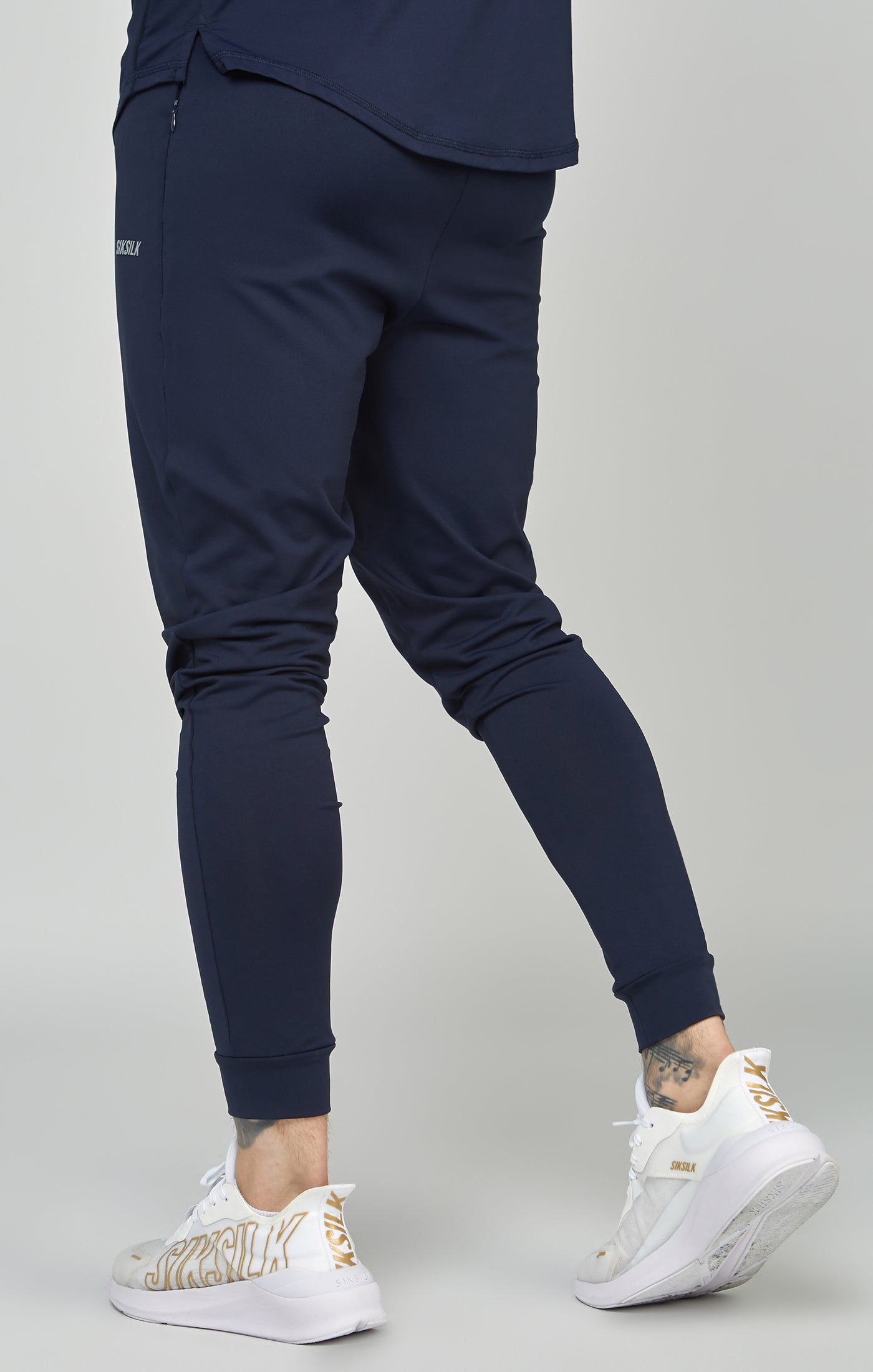 Navy Sports Muscle Fit Track Pant (3)