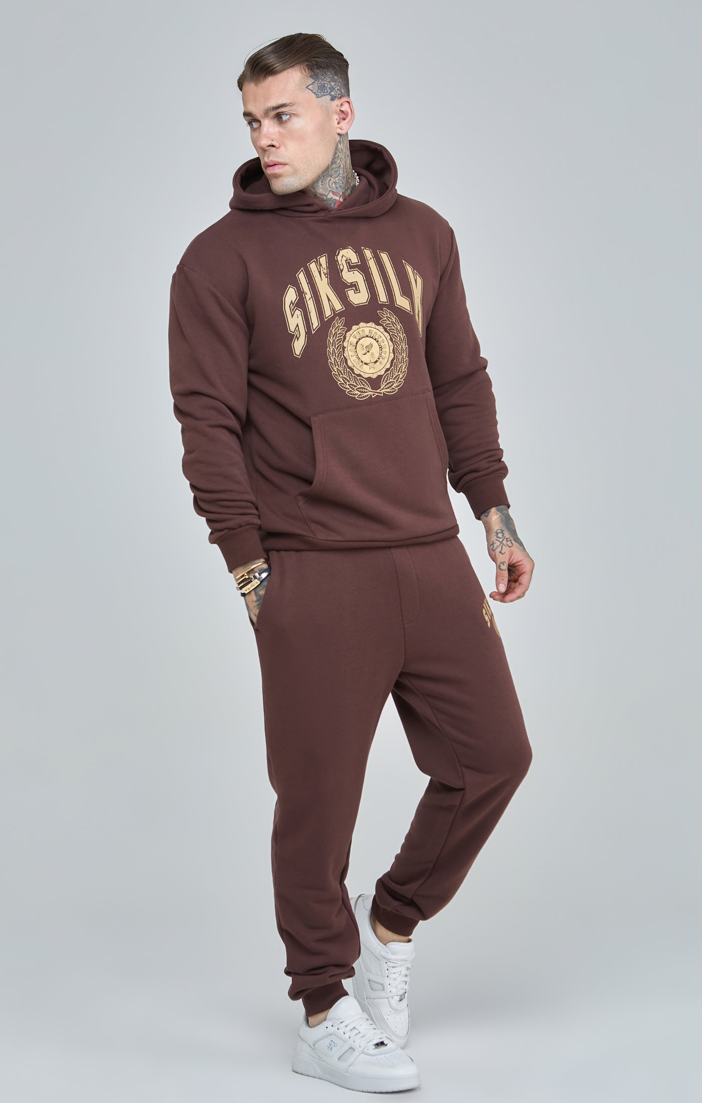 Relaxed Fit Varisty Logo Joggers (1)