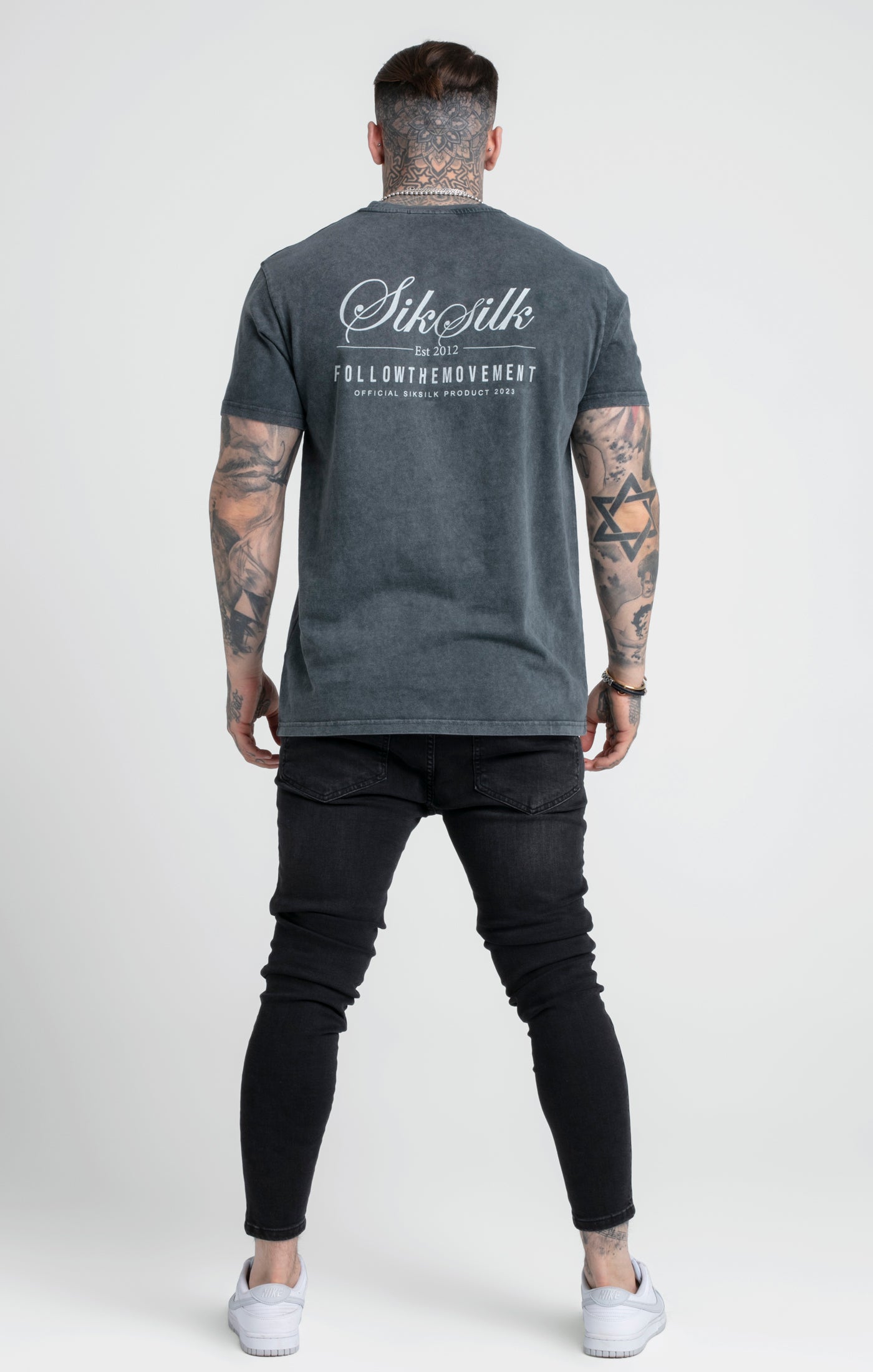 Acid Wash T-Shirt im Relaxed Fit (4)