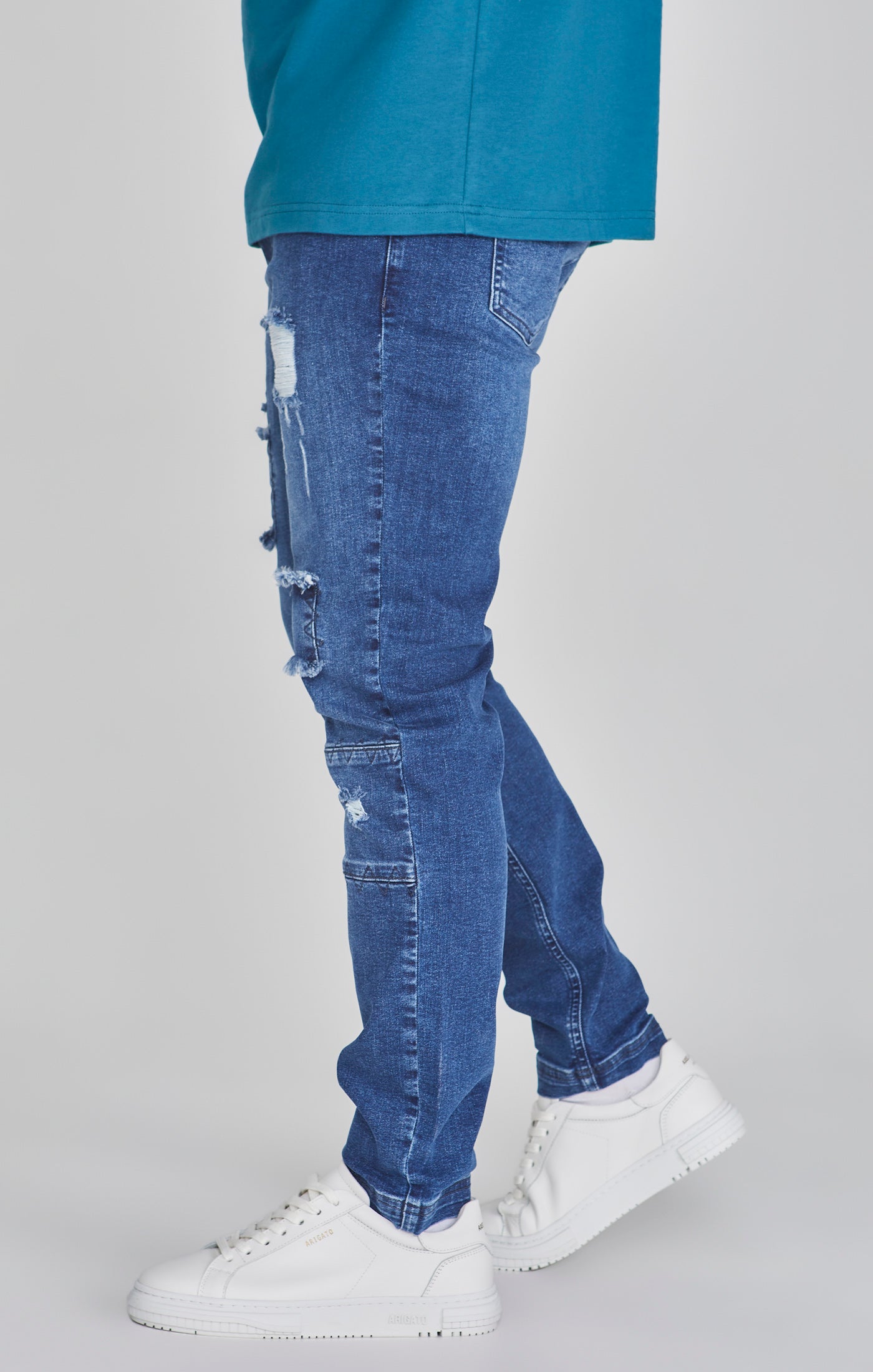Jeans mit tiefem Schritt (2)
